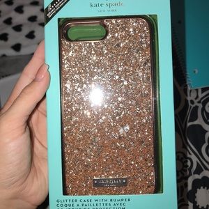 Brand New Kate Spade Rose Gold case 7s/8 plus